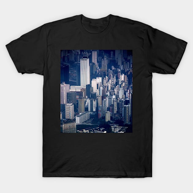 Aerial view of Hong Kong T-Shirt by rozmcq